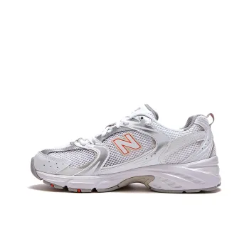 New Balance 530 White Silver Retro Orange