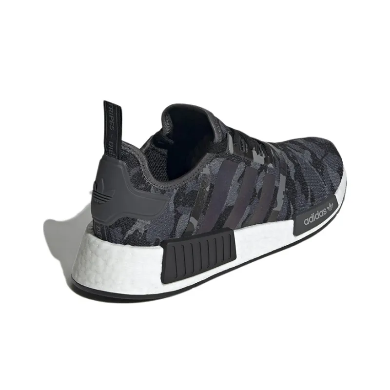 Adidas Nmd R1 Camo Black Grey-3