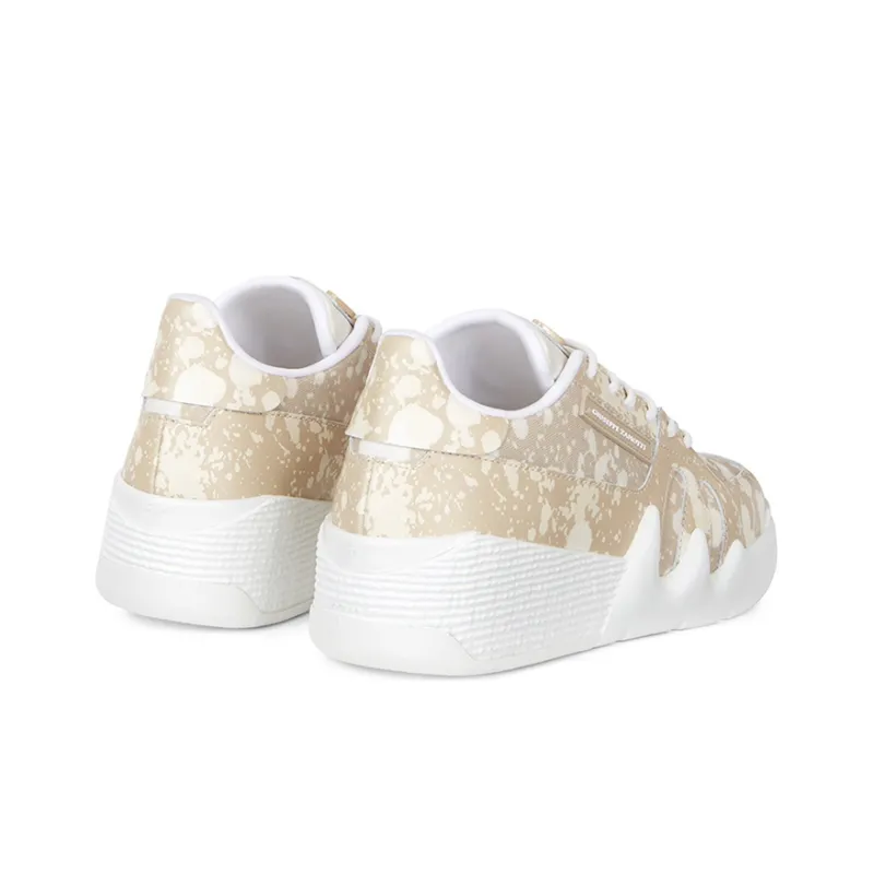 Giuseppe Zanotti/GZ Talon Cushioning, Slip Resistant, Lightweight, Height Enhancing Low Top Casual Shoes Men's Beige-2