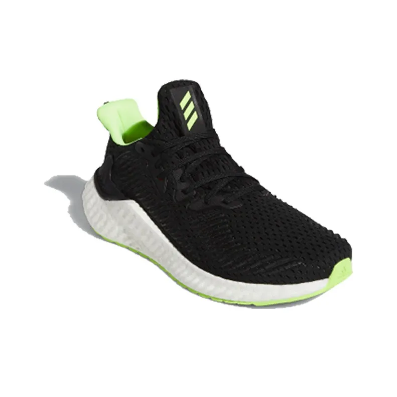 Adidas Alphaboost Black Signal Green-1