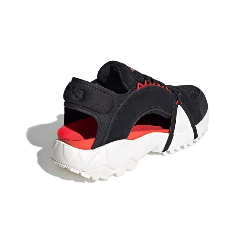 Adidas Y 3 Notoma Sandal 'Black Red'-3