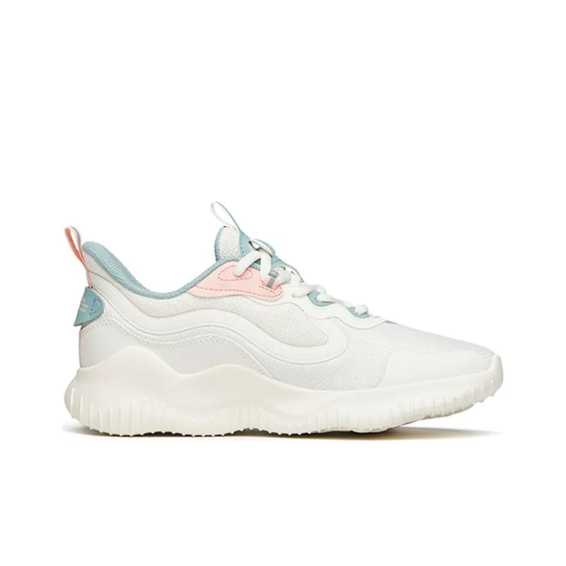 ANTA Running Collection Running Shoes Women's Low Top White/Blue/Pink-1