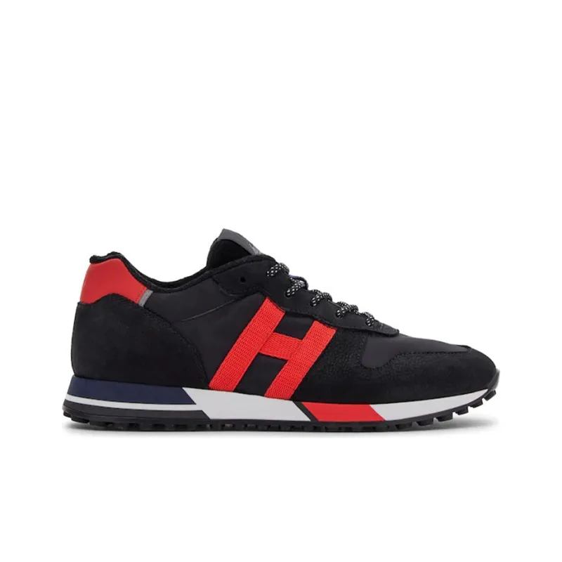 HOGAN H383 Casual Shoes Men's Black-1