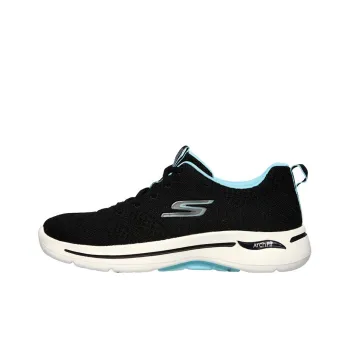 Skechers Go Walk Arch Fit - Unify Cushioning Low-Top Casual Shoes Women's Black Blue