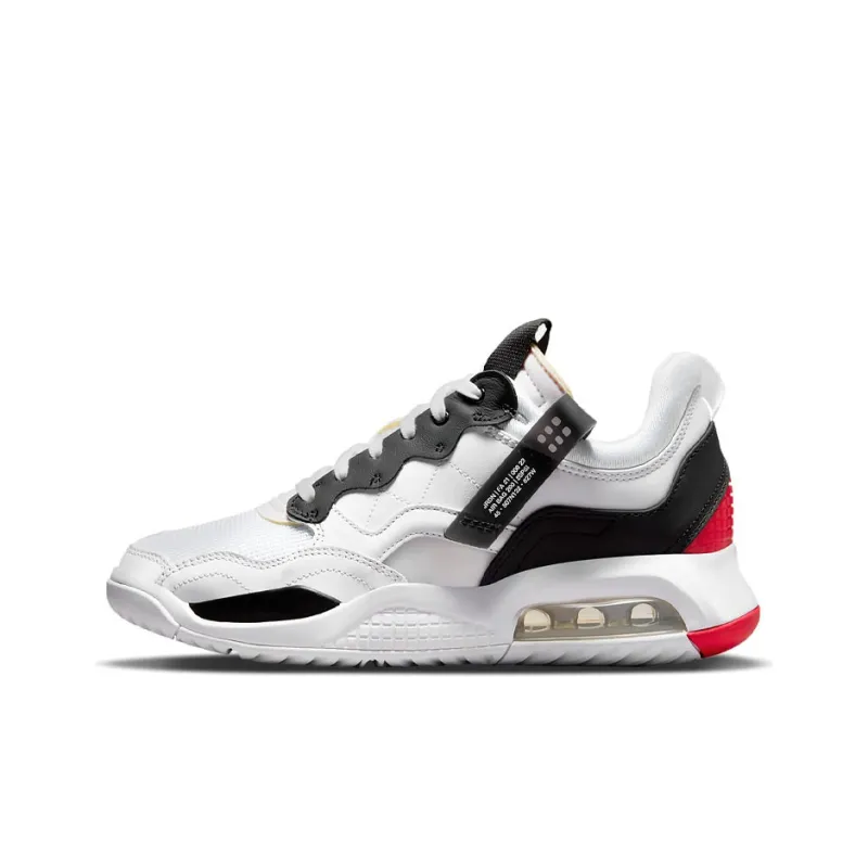 Jordan MA2 White University Red Light Smoke Grey Black-0