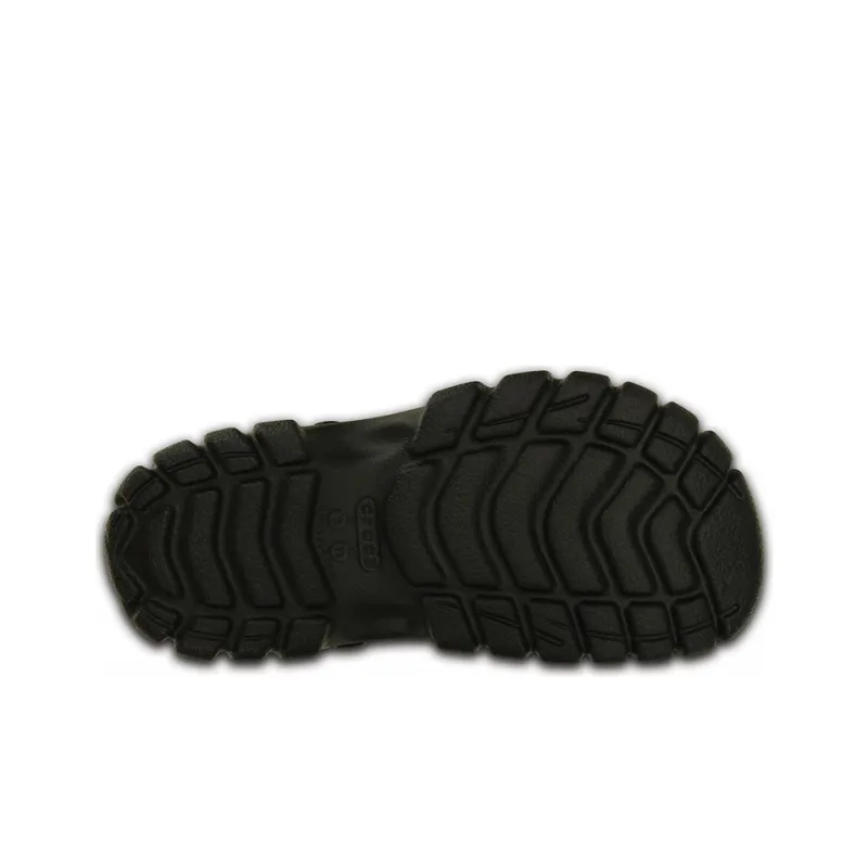 Crocs Cozy Non Slip Sports Unisex Black Sandals-6