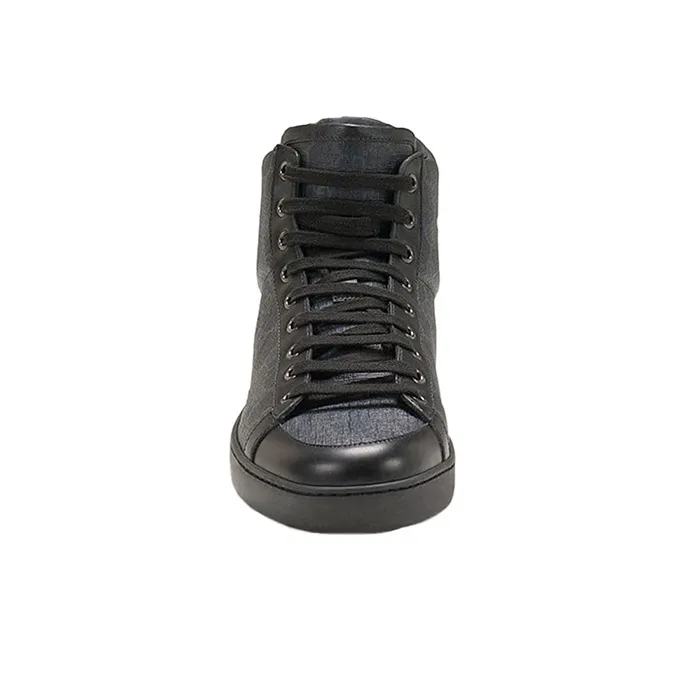 GUCCI GG Supreme High 'Black'-2
