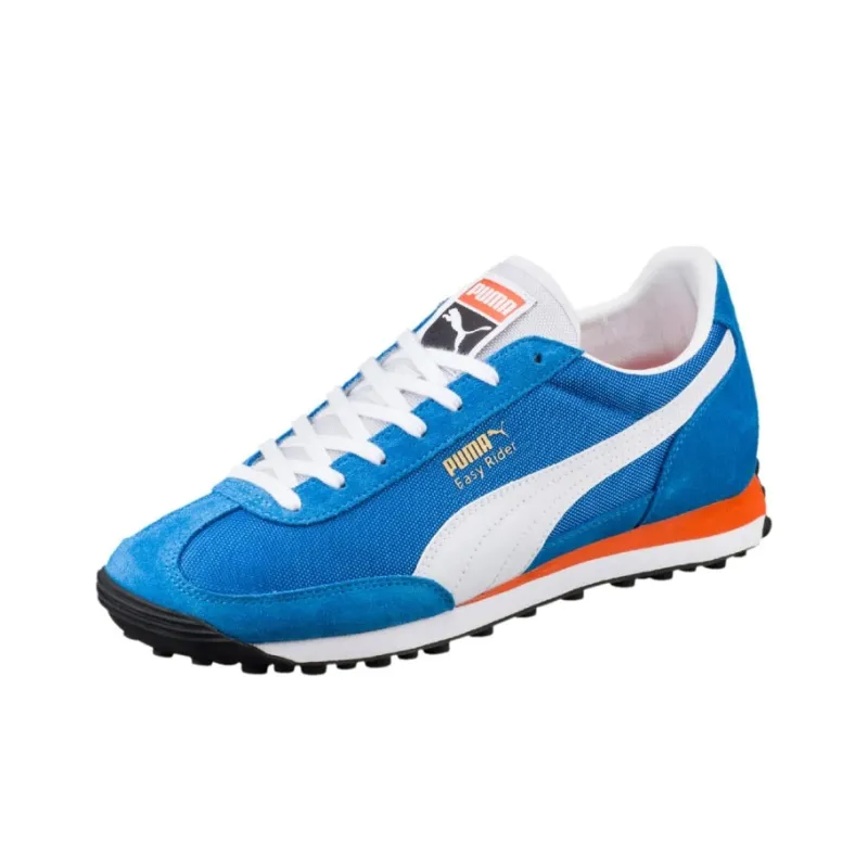 PUMA Easy Rider Breathable Wear Resistant Slip Resistant Low Top Running Shoes Unisex Blue White Orange-2