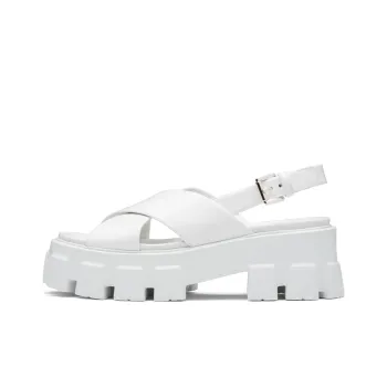PRADA Monolith Sandal Women's White
