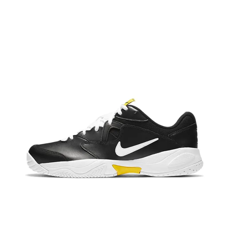 Nike Court Lite 2 'Black Yellow White'-0