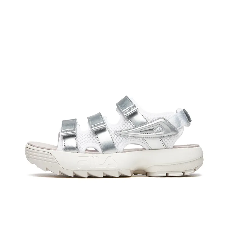 FILA Disruptor Ii Sandal Silver Women's-0
