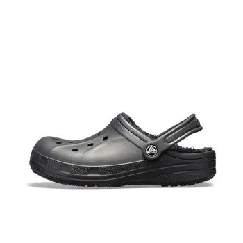 Crocs Classic Clog Crocs Stay Warm Wear Resistant Sports Unisex Black Sandals