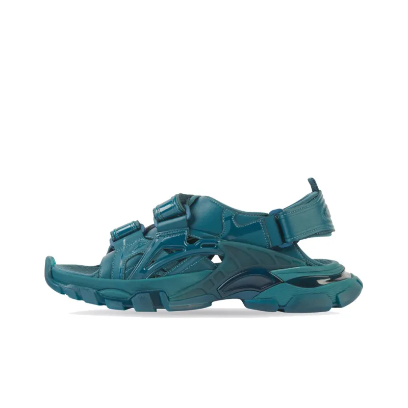 Balenciaga Track Sandal 'Clearsole - Dark Green'-0