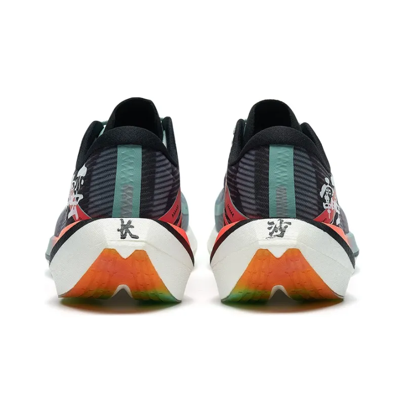 XTEP 160X 2.0 Anti Slip And Wear Resistant Rebound Low Top Running Shoes Men's Black Gray Red-4
