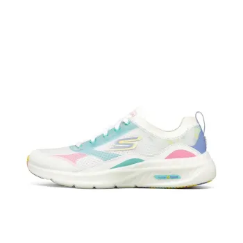 Skechers Go Run Hyper Burst Low-Top Running Shoes Women's White Multicolor