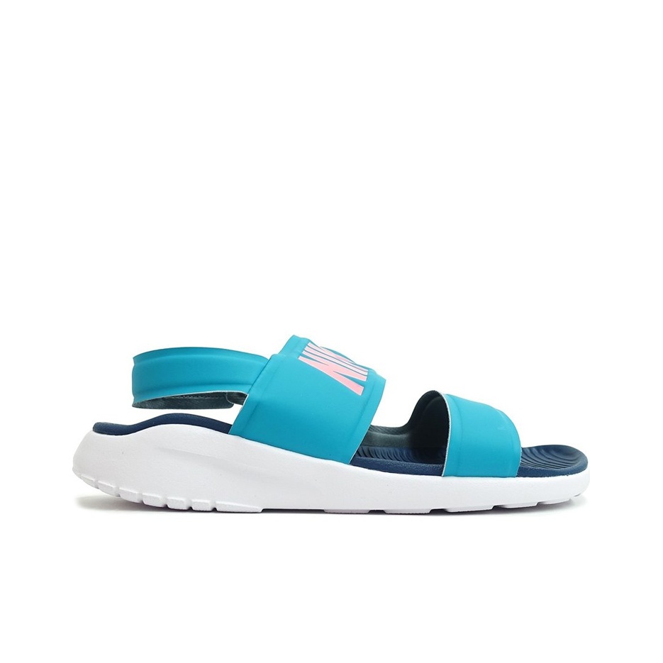 Blue nike tanjun sandals on sale