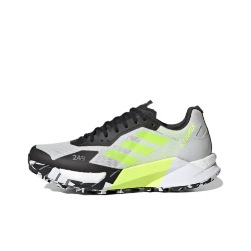 Adidas ULT Running Shoes Women's Low-Top Carbon Black/Neon Green