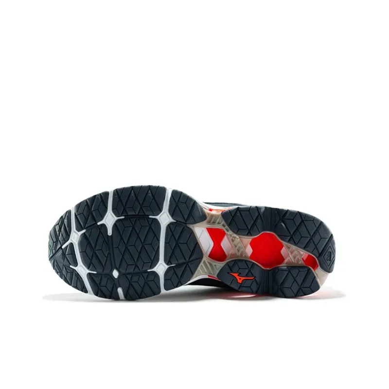 Mizuno Wave Creation Black/Blue/Red-4