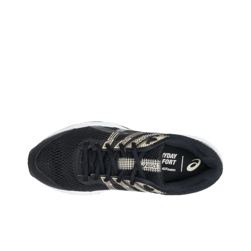 Asics Gel-Contend 6 Running Shoes Women's Low-Top Black/Gold-2
