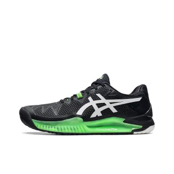 Asics Gel Resolution 8 'Black Green Gecko'