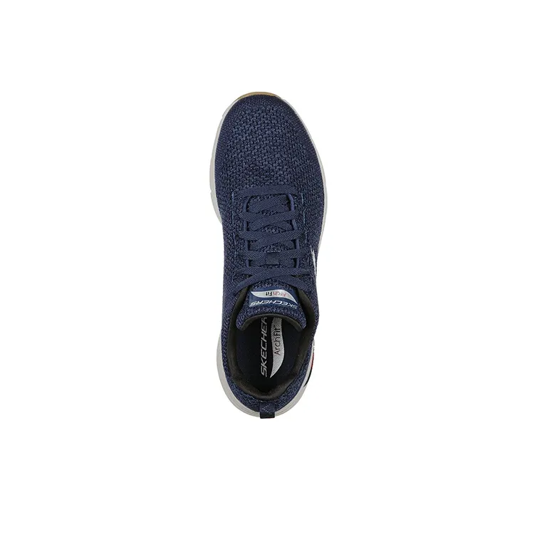 Skechers Arch Fit Paradyme Anti Slip Wear Resistant Low Top Casual Shoes Men's Marine Blue-3