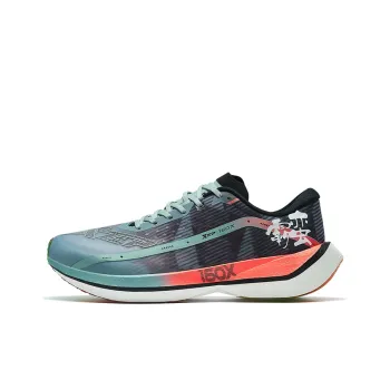 XTEP 160X 2.0 Anti Slip And Wear Resistant Rebound Low Top Running Shoes Men's Black Gray Red