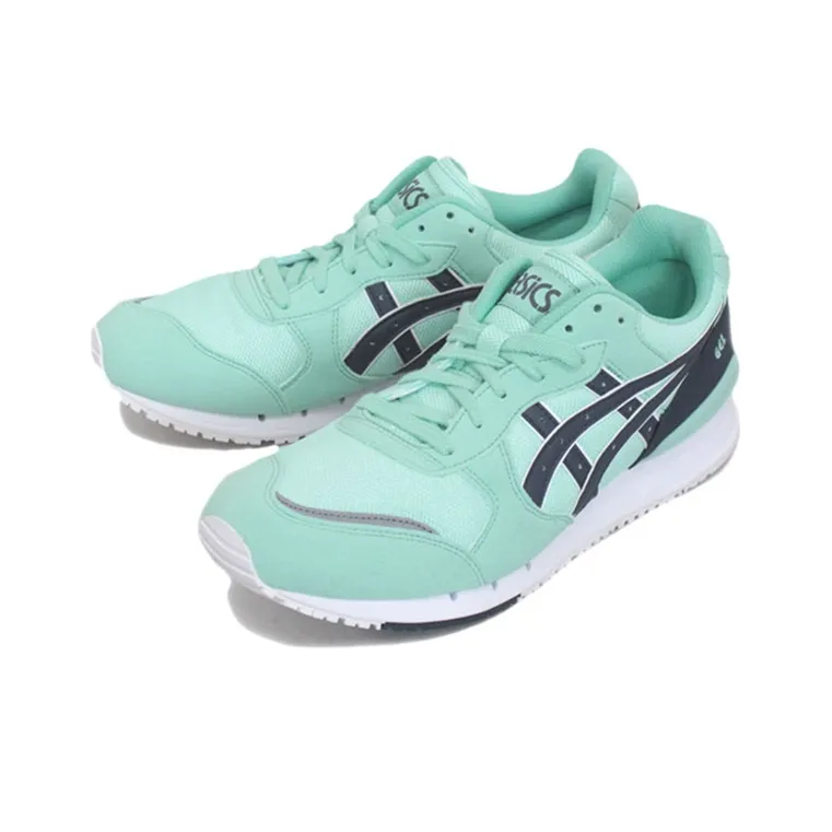 Asics Gel-Classic Anti-Slip Wear-Resistant Low-Top Running Shoes Unisex Turquoise-2