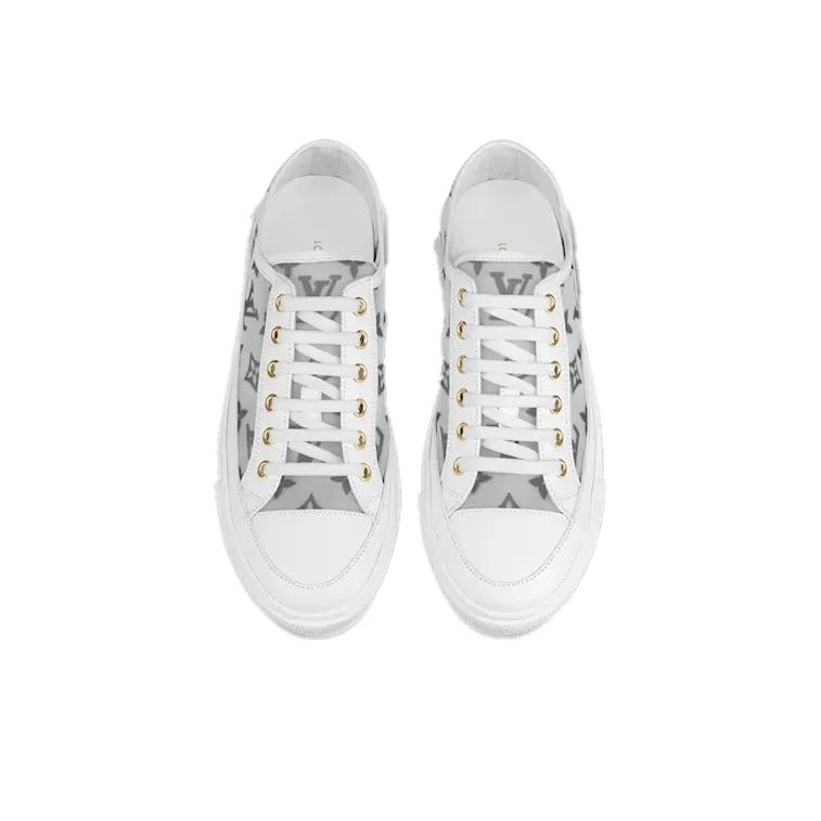 LOUIS VUITTON Lv Stellar Sneakers Black Women's-4
