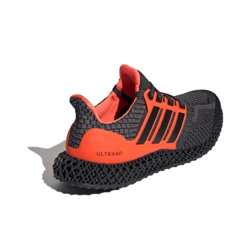 Adidas Ultra 4D Core Black Solar Red-3