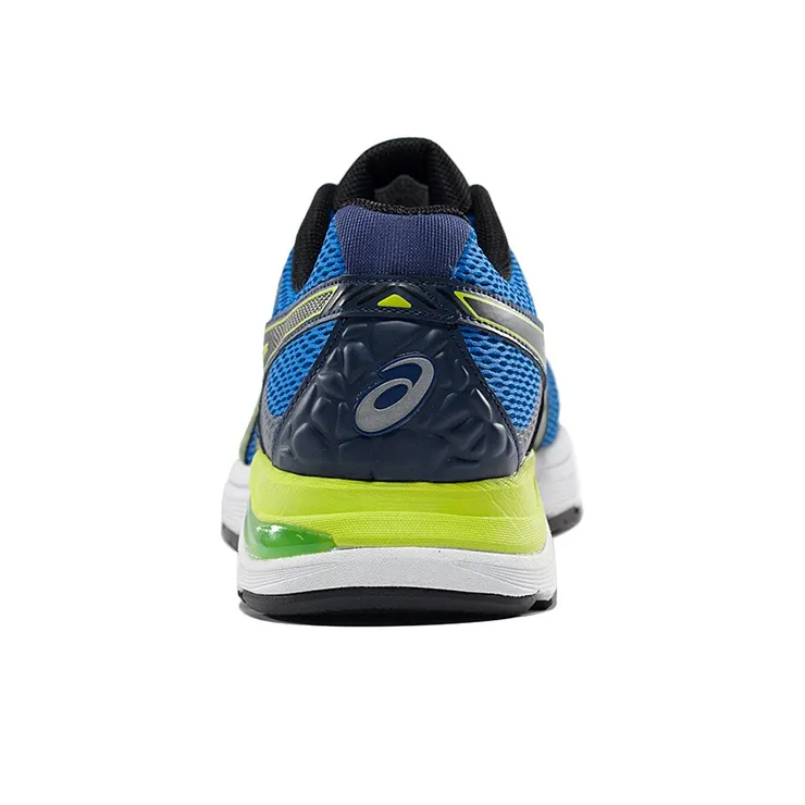 Asics Gel Pulse 9 Breathable Wear Resistant Slip Resistant Low Top Running Shoes Men's Blue Black-3