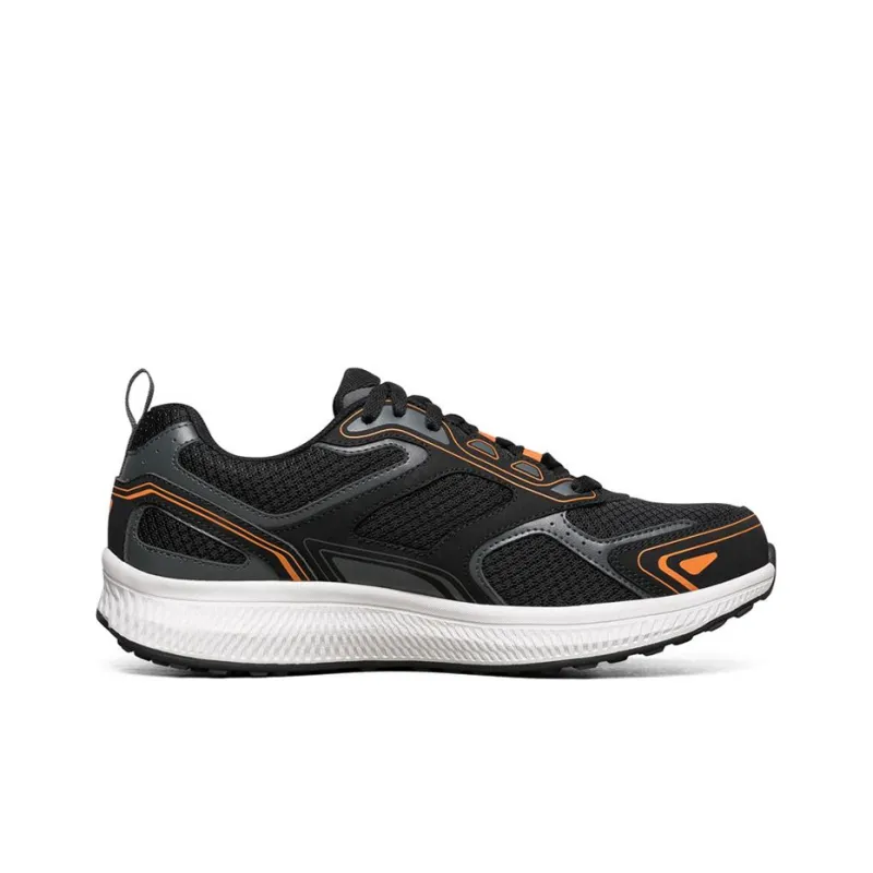 Skechers GO RUN Cushioning Anti Slip Wear Resistant Breathability Low Top Casual Running Shoes Men's Black-1