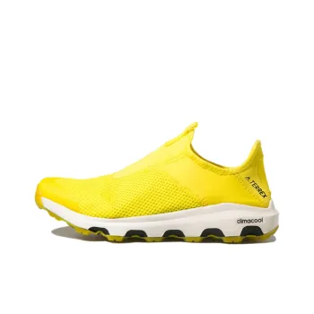 Adidas Terrex CC Voyager Slip On Wear-resistant And Lightweight Low-Top Outdoor Shoes Men's Yellow