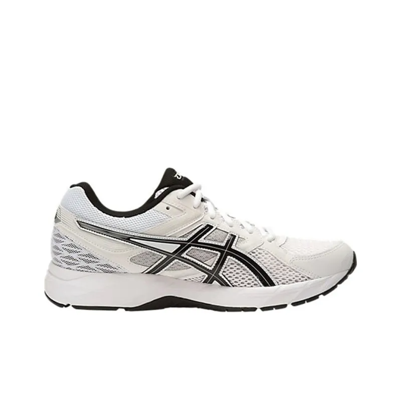 Asics Gel-Contend 3 Breathable Low-Top Running Shoes Men's White Black-1