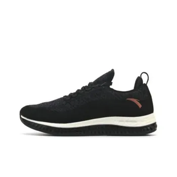 Anta Flashfoam Wear Resistant Slip Resistant Low Top Running Shoes Women's Carbon Gray