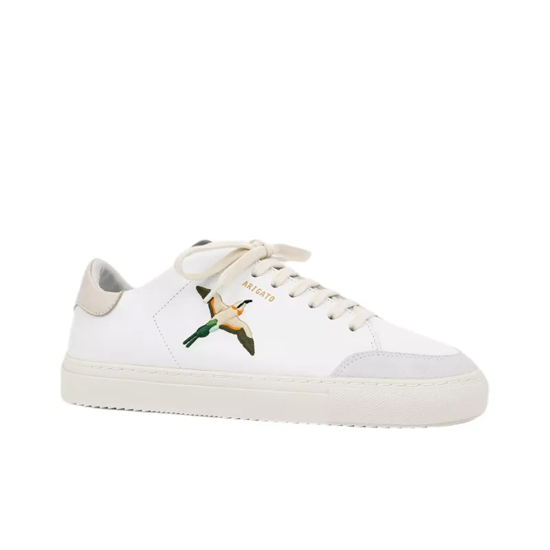 Axel Arigato Clean 90 Low Top Stylish Skateboarding Shoes Men's White Gray-2
