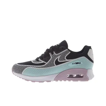 Nike Air Max 90 Running Shoes Women's Low-Top Black/Blue/Pink/White