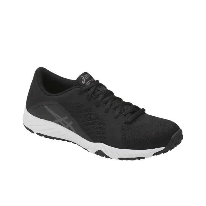 Asics Defiance X Wear-Resistant Low-Top Running Shoes Women's Black-3
