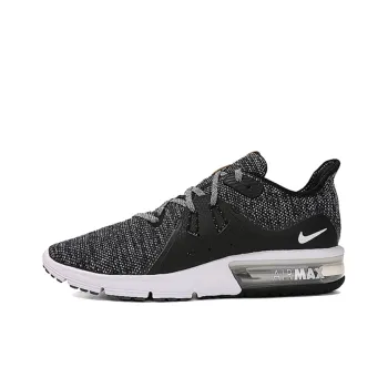 Nike Air Max Sequent 3 Black White Dark Grey