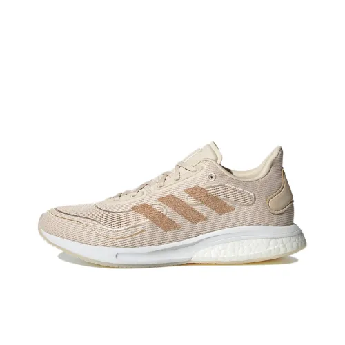 Adidas Supernova Running Shoes Women's Low-Top Beige