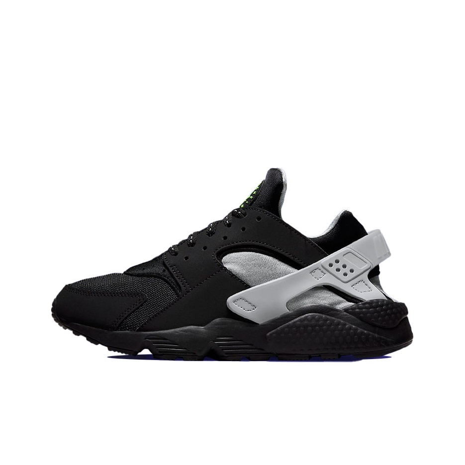 Nike Air Huarache Black Neon Green POIZON