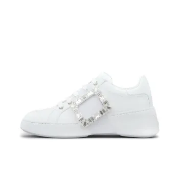 Roger Vivier Viv' Skate Strass Buckle Sneakers Women's