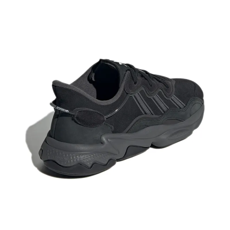 Adidas Ozweego Core Black Suede-3