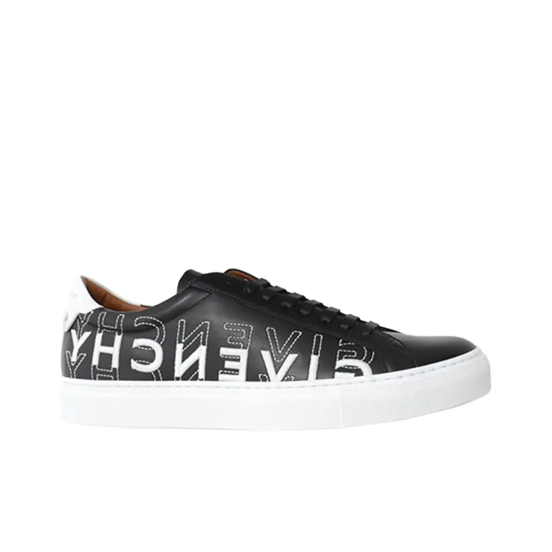 GIVENCHY Low Top Stylish Skateboarding Shoes Men's Black White-1
