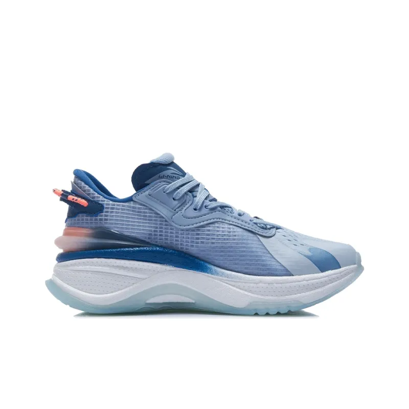 LiNing Exceed 5 Cushioning Low-Top Running Shoes Women's Celestial Blue-1