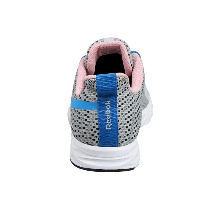 Reebok Fast Approach Cushioning Anti-Slip And Wear-Resistant Low-Top Running Shoes Women's Gray Pink Blue-4