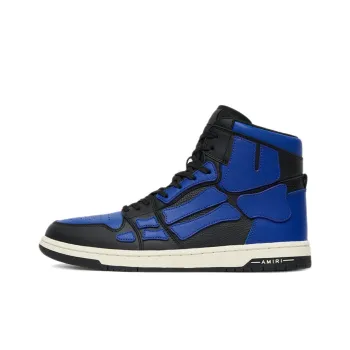 AMIRI Skel Panelled High Top Blue Black