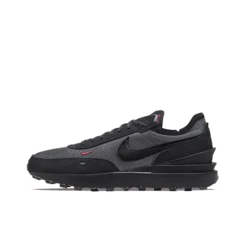 Nike Waffle One Black Grey Reflective