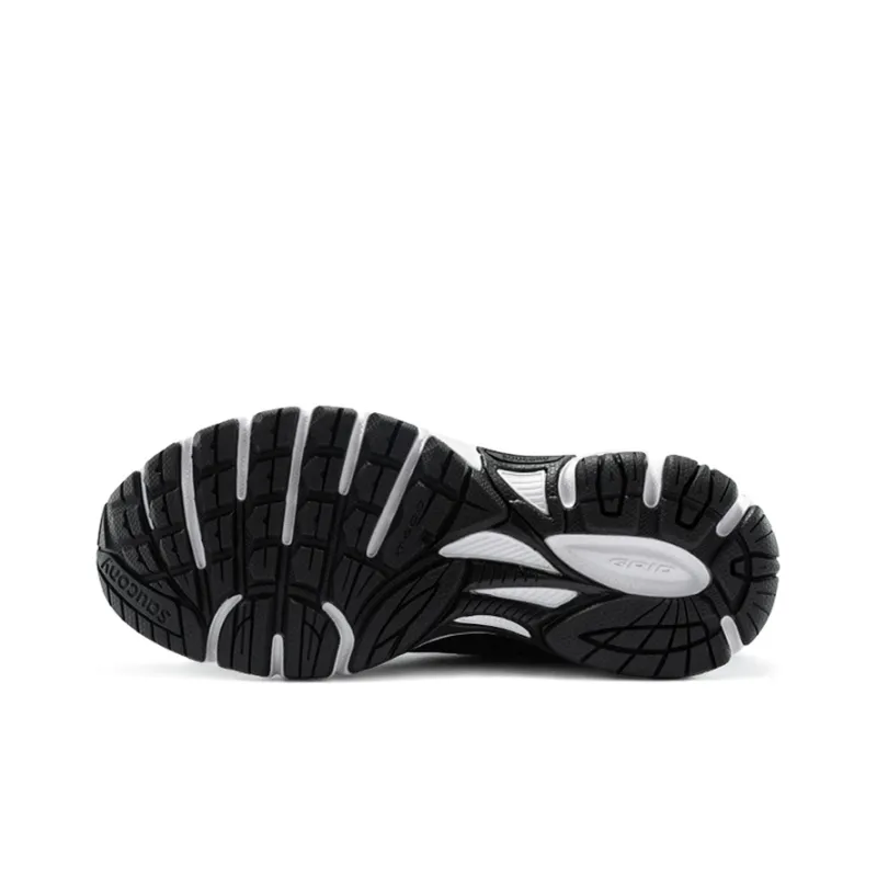 Saucony Cohesion 9 Classic Cushioning Anti Slip Wear Resistant Breathability Low Top Running Shoes Women's Black-4