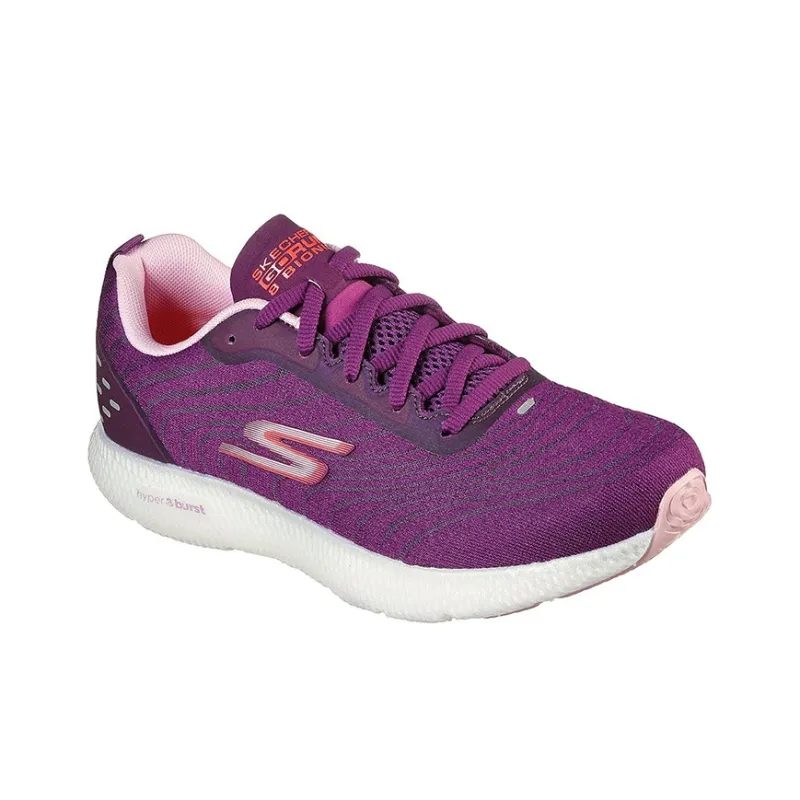 Skechers Tech Running Go Run 8 Cushioning Anti-Slip And Wear-Resistant Low-Top Casual Shoes Women's Purple-2