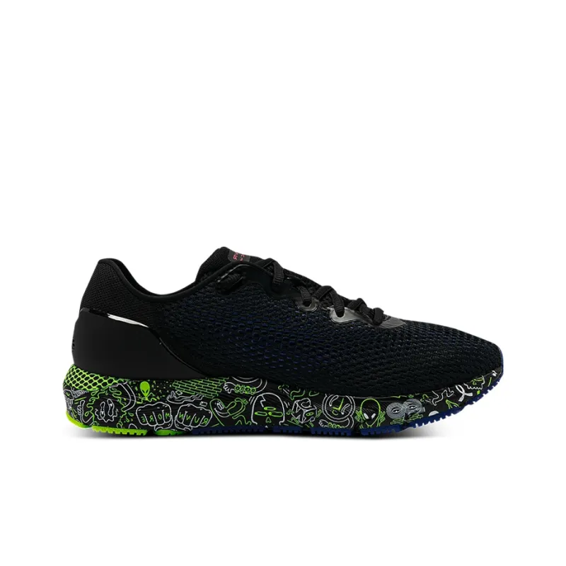 Under Armour Hovr Sonic 4 FnRn Cn Sports Shoes Black/Green Women's-1